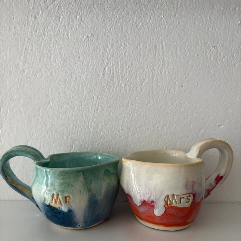 Bryllupskopper sæt: Mr./Mrs