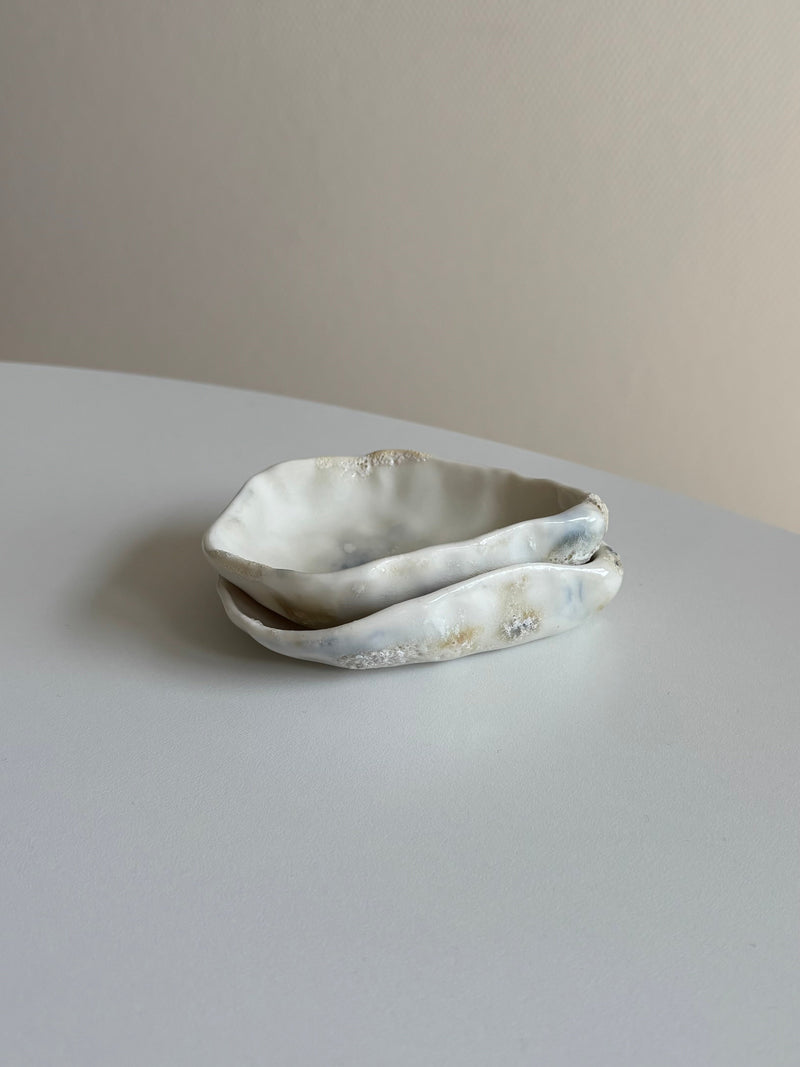 Porcelæns muslingeskal - natur