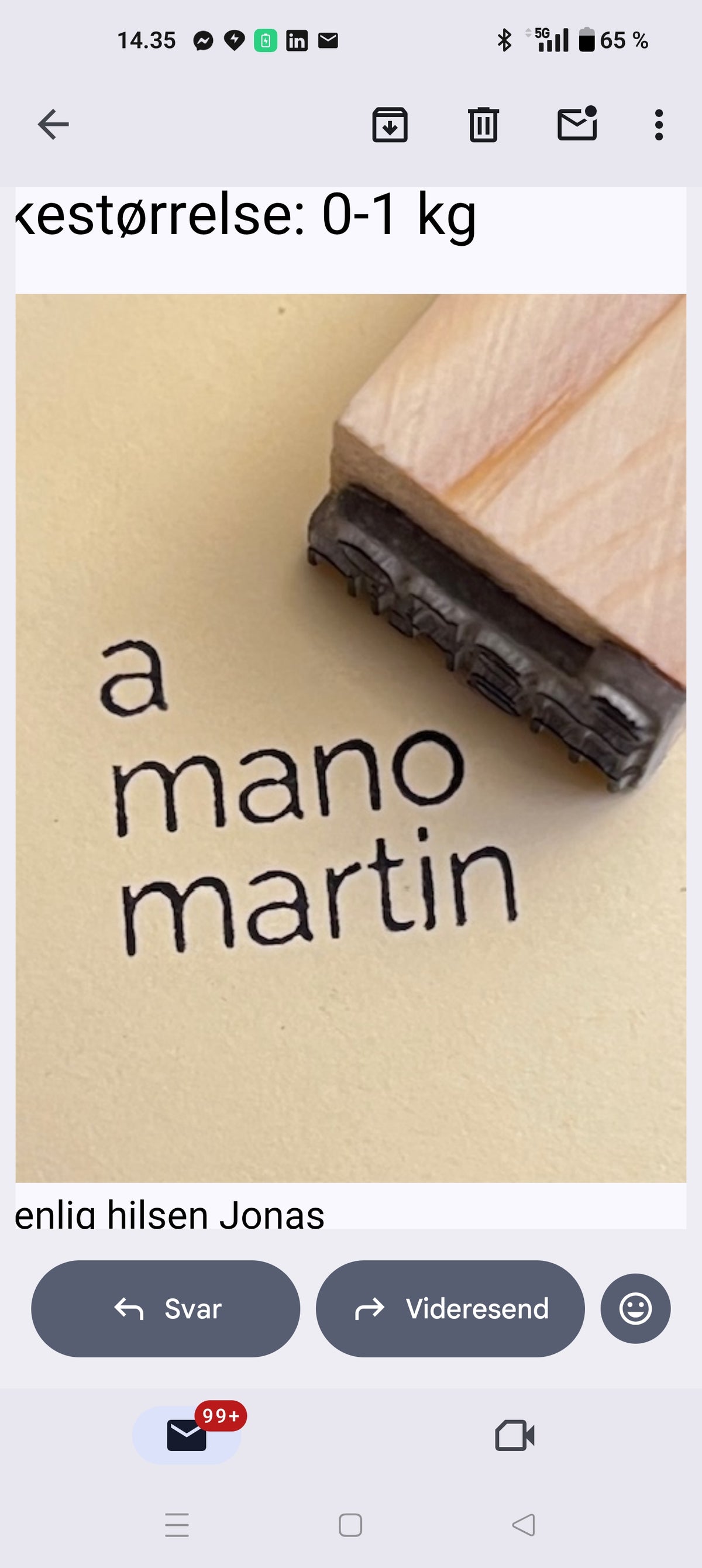 a mano martin