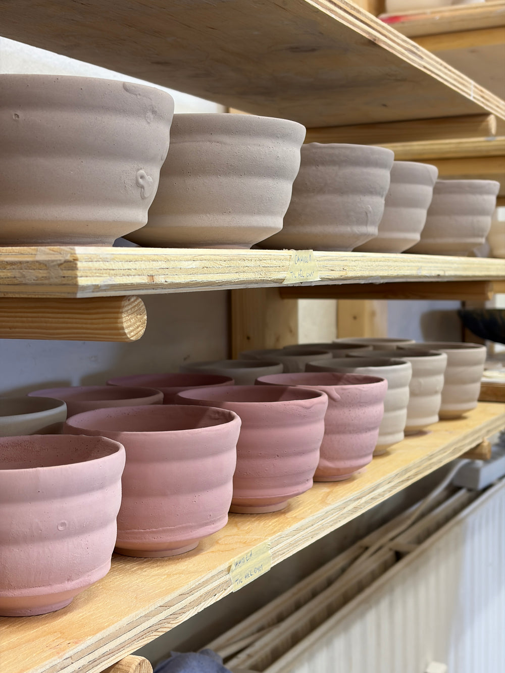 Camilla Sander ceramics — værksted