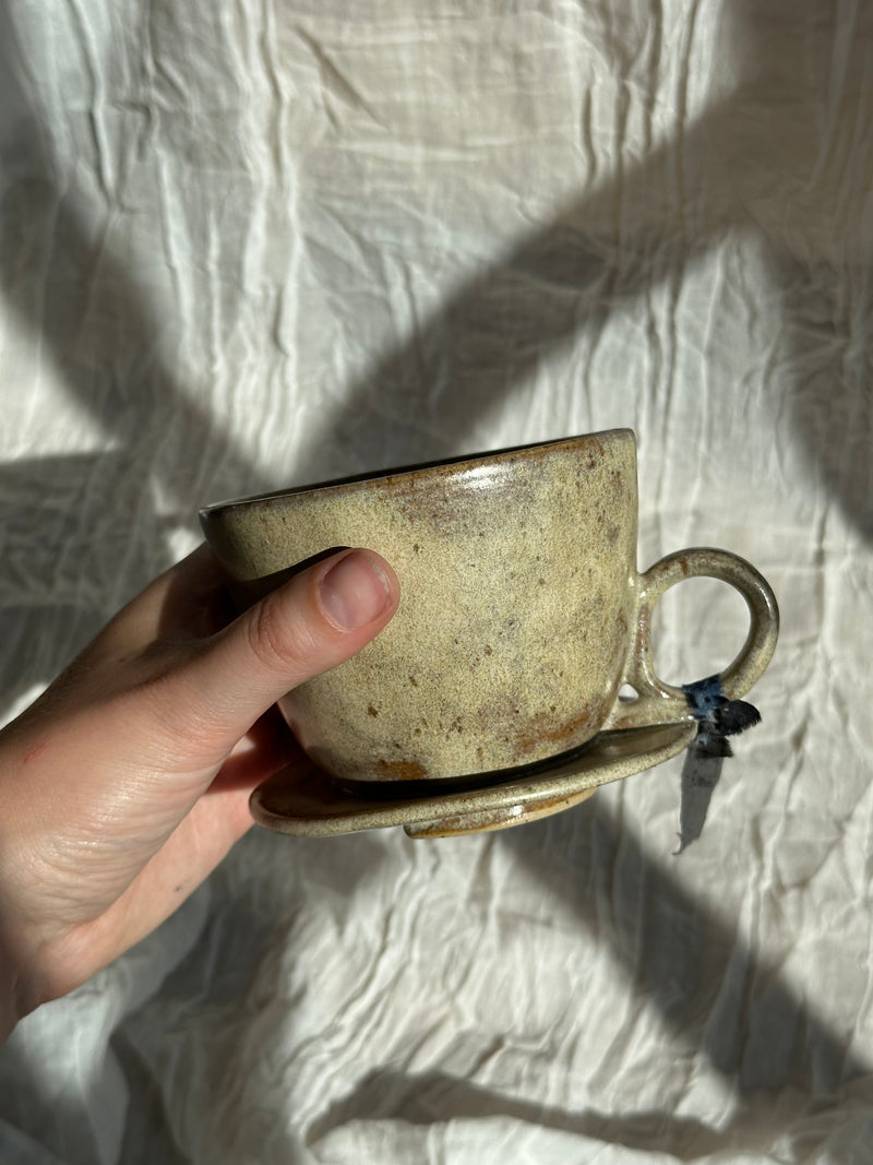 Wabi-sabi kaffetragt - sand