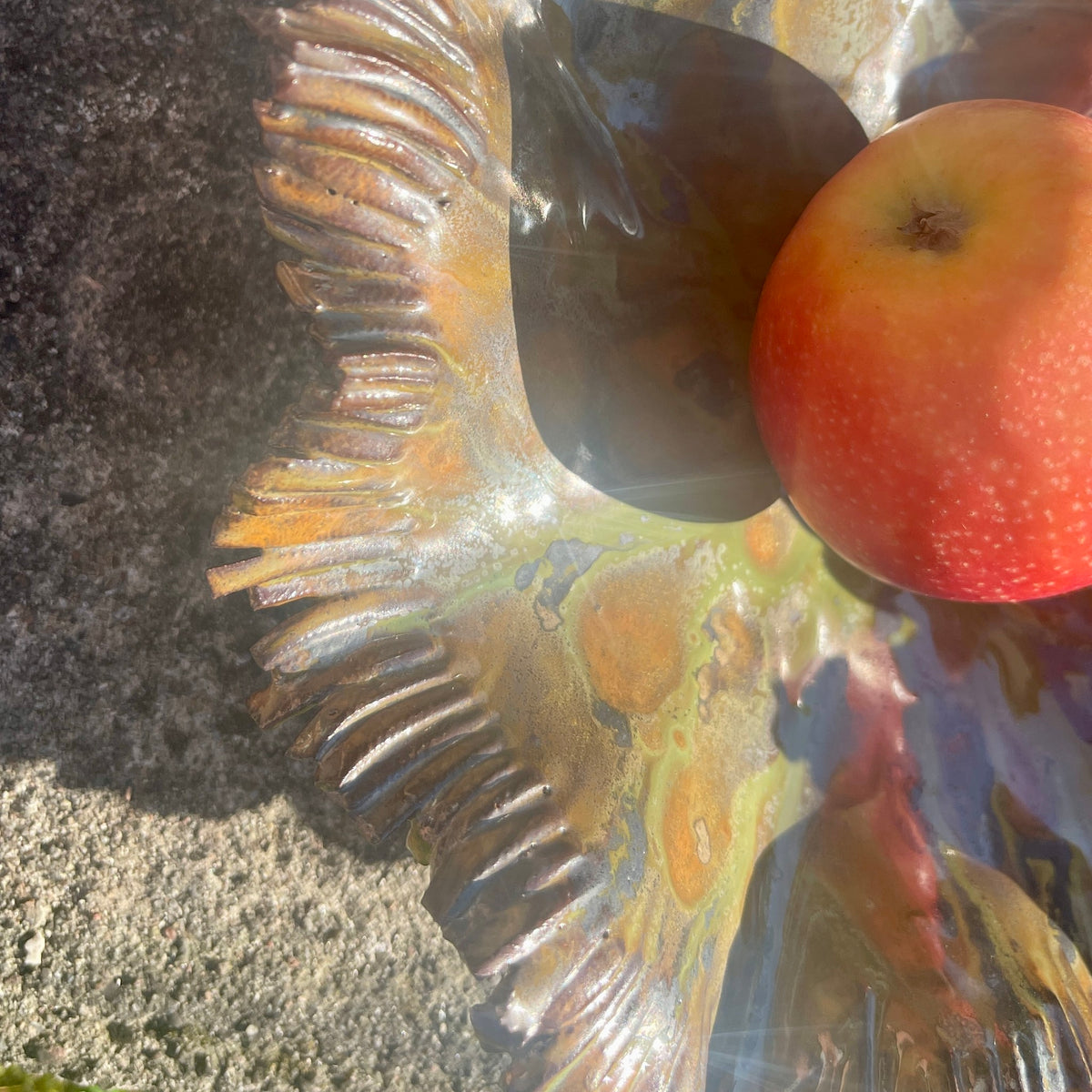 Frugt skål med “frynser”