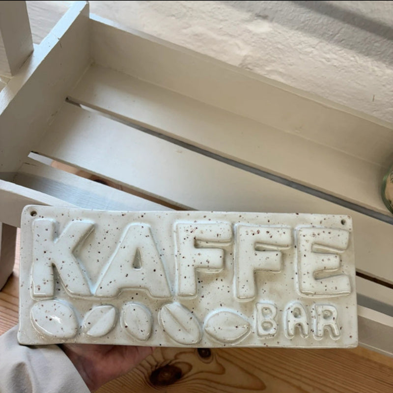 Kaffebar skilt
