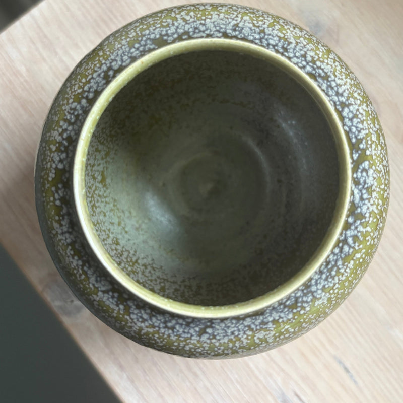 minivase, crystal moss