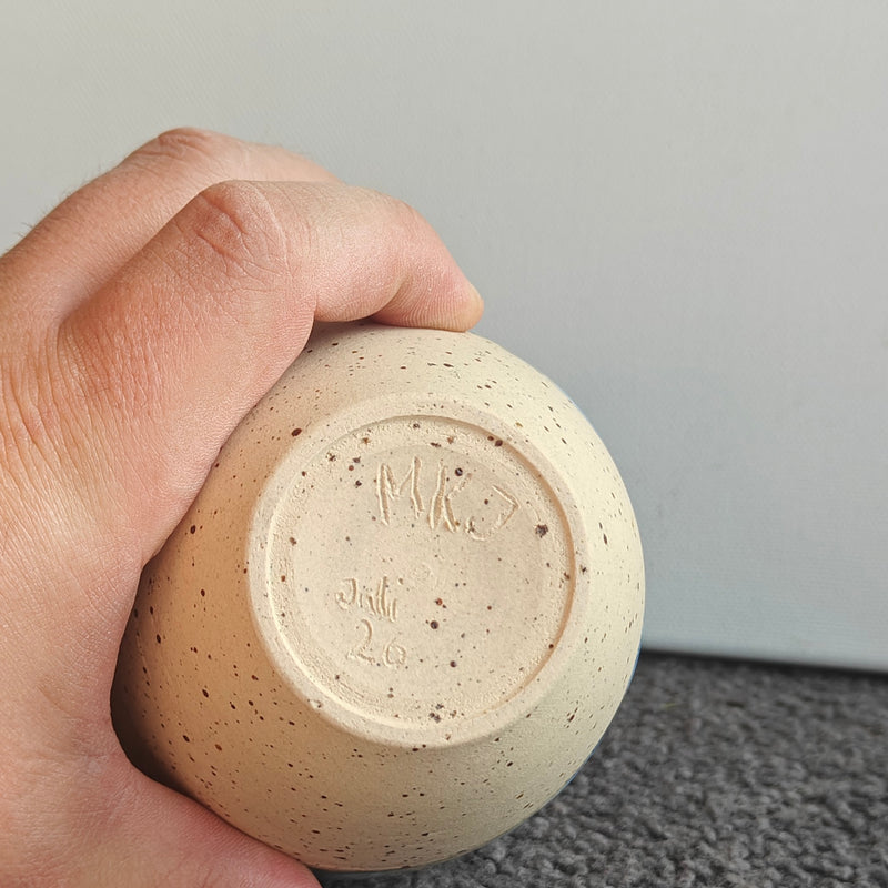 Unika blå vase