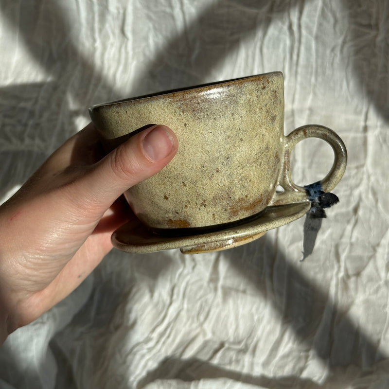 Wabi-sabi kaffetragt - sand