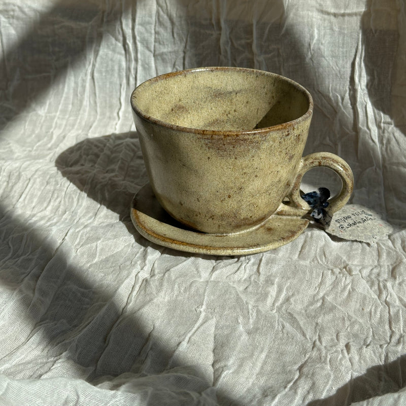 Wabi-sabi kaffetragt - sand