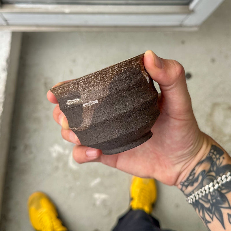 TORA cappuccino, sort/brun rå