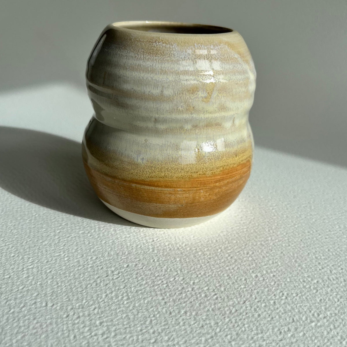 BOBLEVASE - lille, orange/sand