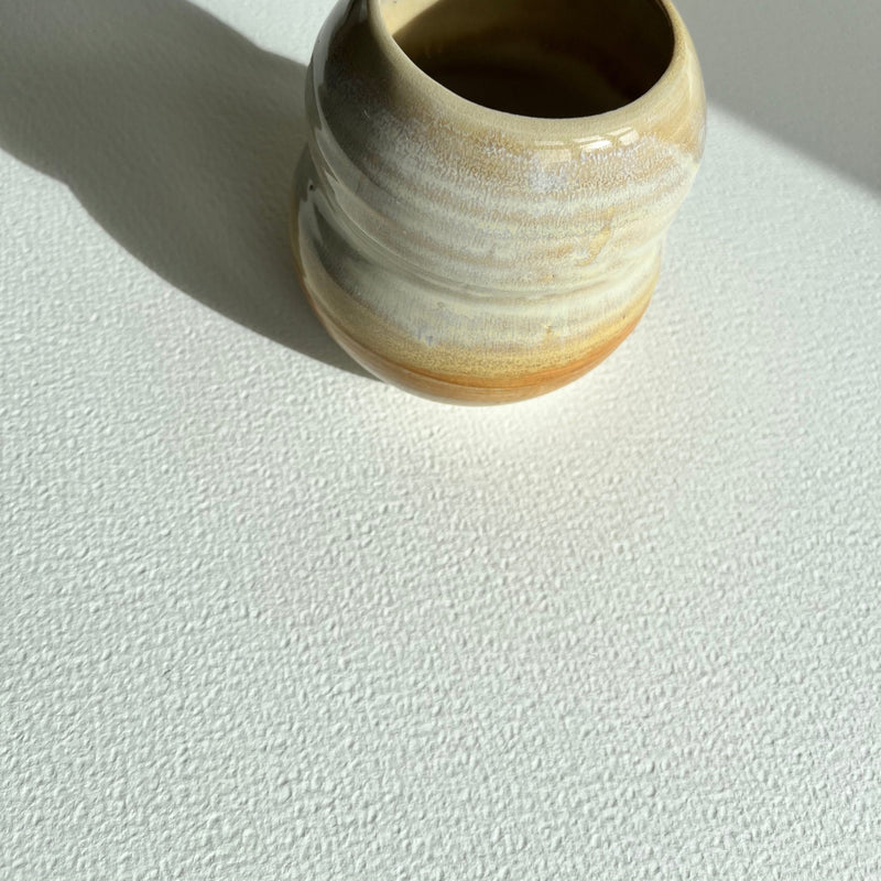 BOBLEVASE - lille, orange/sand