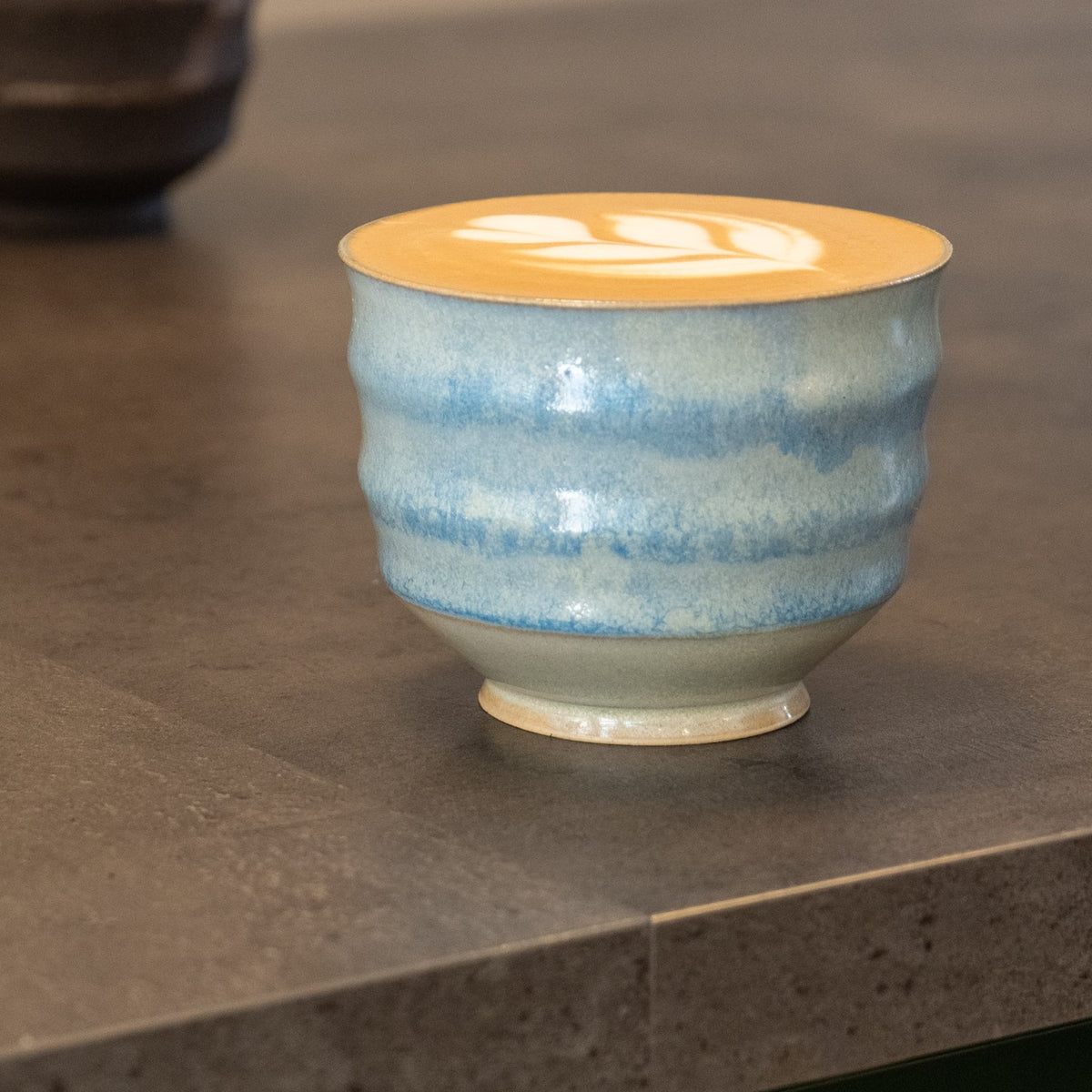 TORA cappuccino, himmelblå